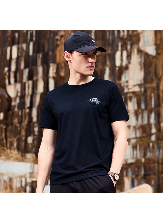 Jeep Outdoor Casual Men's Sports T-shirt Round Neck Short Sleeve Tee Summer Soft Skin-friendly Comfortable Versatile Fashion T-shirt - Image 5