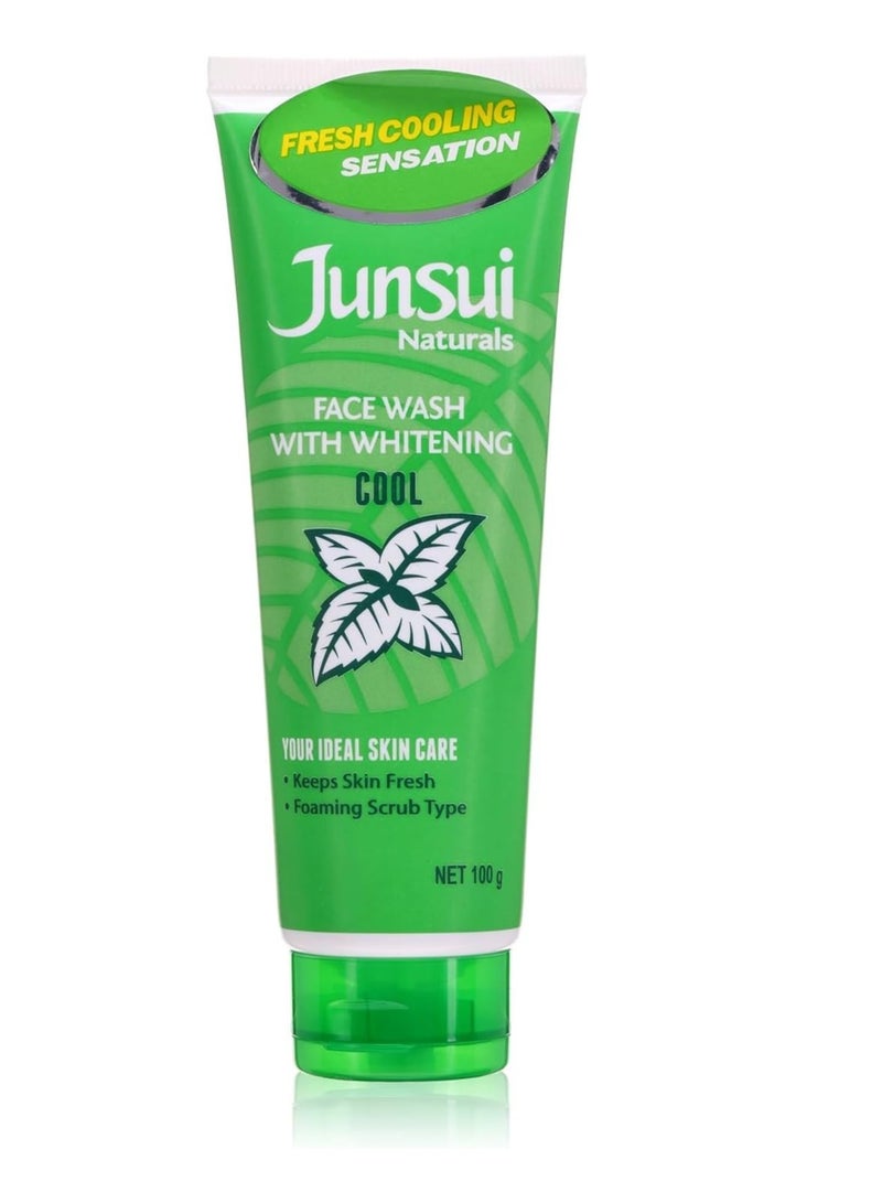 جونسوي غسول وجه مع مبيض 100 غ كول