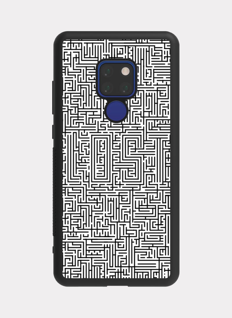 PXLAAT Huawei Mate 20 case cover Square Texture Pattern - Image 1