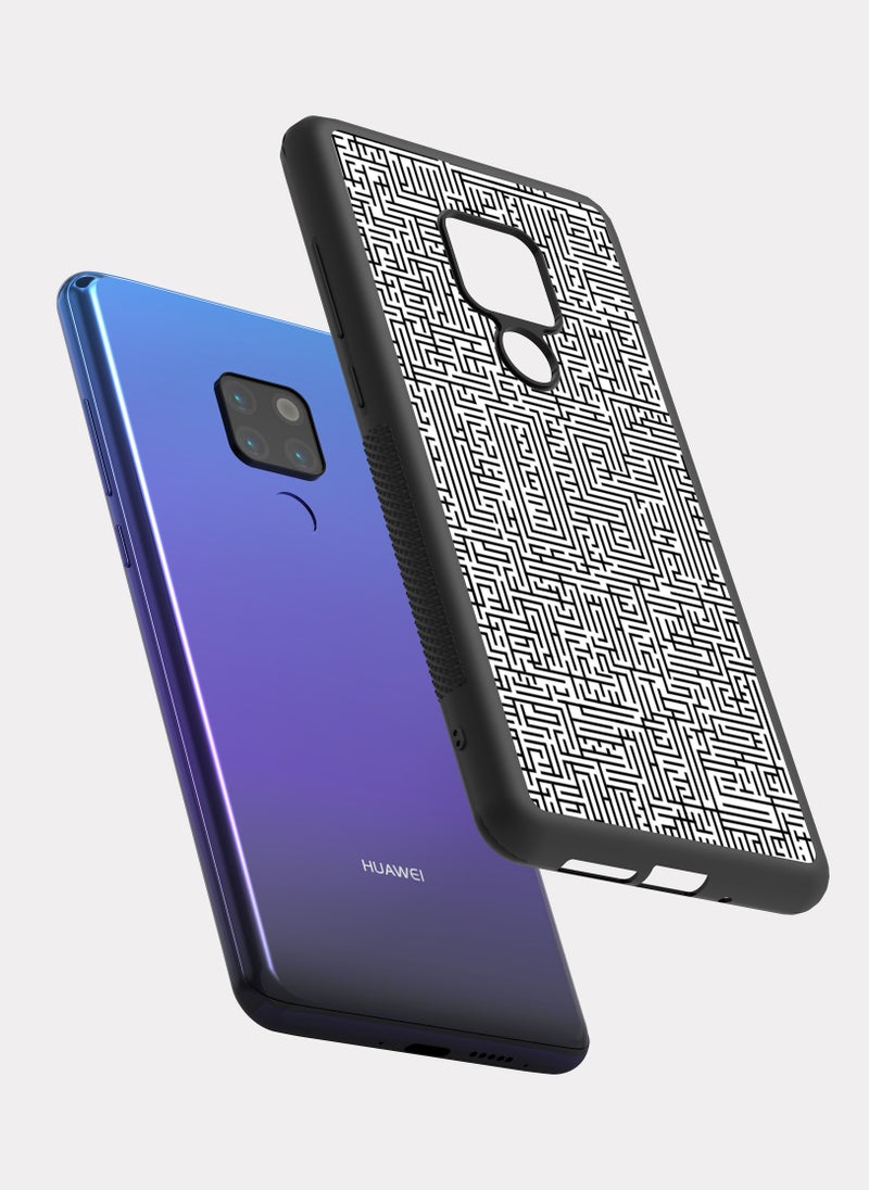 PXLAAT Huawei Mate 20 case cover Square Texture Pattern - Image 2