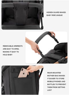 Baby Stroller, Travel System Pram, Lightweight Stroller, Reversible Handle,Travel Stroller with Adjustabel Footrest and Backrest, Can Sit and Lie - pzsku/Z2184AF9DA29224D8DA2BZ/45/_/1735884195/dc98ae33-1fe7-419b-8a70-d3bbff1ac20c