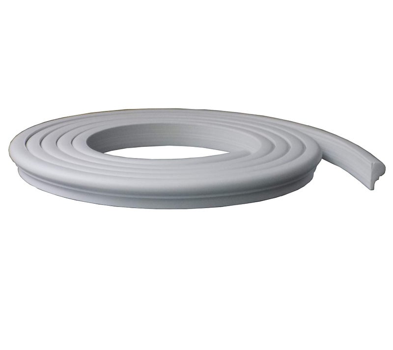 Zhangbl Flexible Moulding Trim Ceiling Wall 0.87 inch (2.2cm) Width x 0.47" Thickness x 115" Length - Image 1
