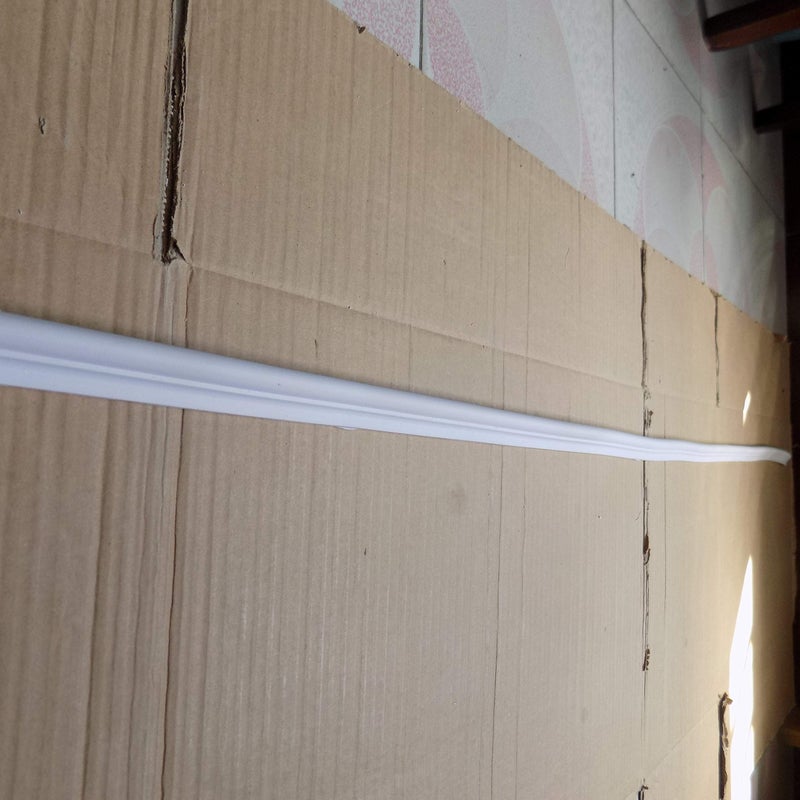 Zhangbl Flexible Moulding Trim Ceiling Wall 0.87 inch (2.2cm) Width x 0.47" Thickness x 115" Length - Image 2