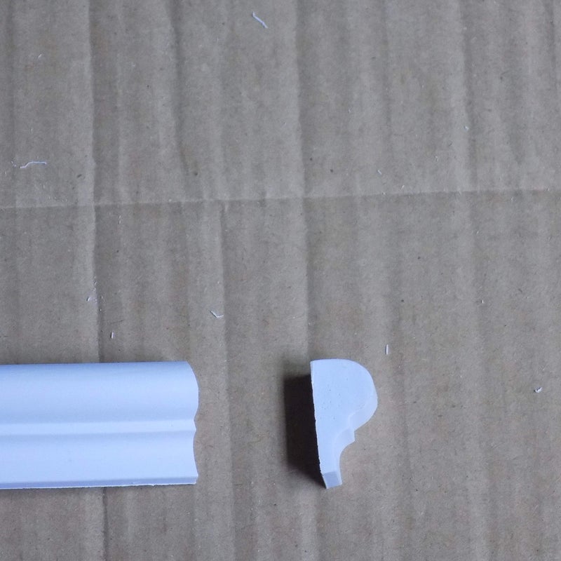 Zhangbl Flexible Moulding Trim Ceiling Wall 0.87 inch (2.2cm) Width x 0.47" Thickness x 115" Length - Image 3