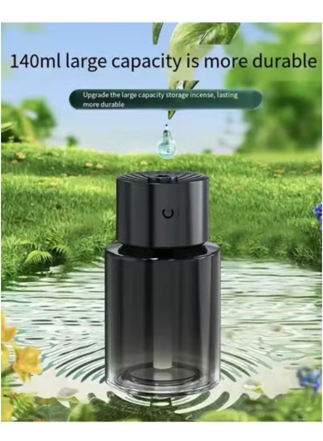 JAJEEK 2025 Upgraded 140ml Intelligent Car Air Fragrance Diffuser – Aromatherapy Mist Spray with Starry Sky Light | Elegant Glass Design | USB Plug-In (5V/1A) | Long-Lasting Natural Scent | Portable Humidifier for Car, Home, Office & Hotel | Quiet Operation  - Image 4