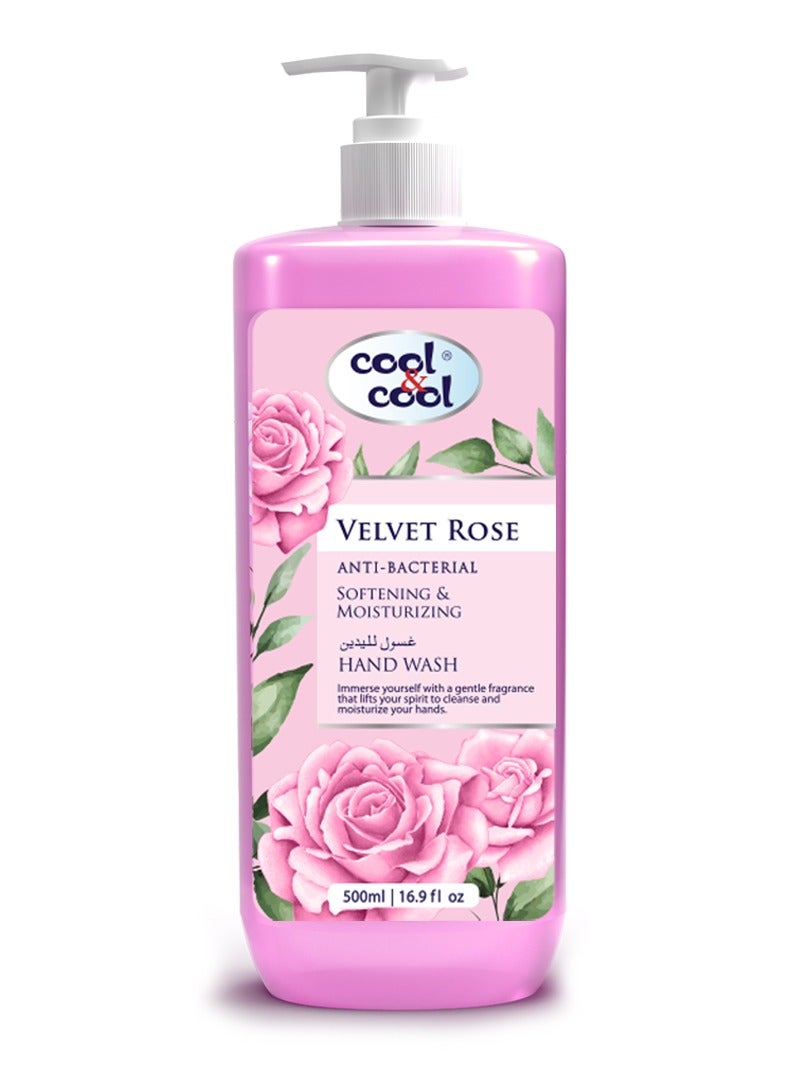 كول اند كول كول آند كول فيلفيت روز - 500 مل - غسول يد سائل مضاد للبكتيريا وتنعيم البشرة وترطيبها