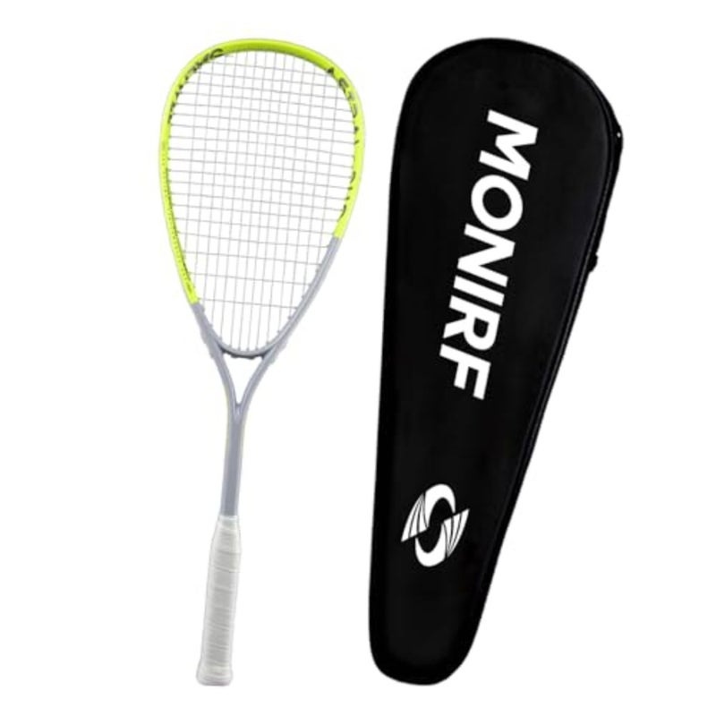 Composite Carbon Fiber Squash Racket Set High-Strength Nylon String 230g Lightweight Racquet For Beginners and Professionals Tournament-Ready Design - Image 1