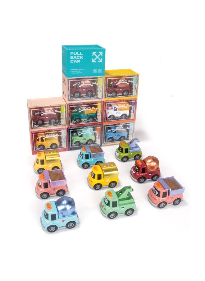 Alloy Engineering Truck Container Storage Box Q Version Metal Back Car Children's Kindergarten Small Gift Wholesale-Color:Cartoon Car Series Price Is 1 Piece - pzsku/Z21851BA05187E98D3D03Z/45/_/1741676453/9fe095f5-ae19-40d0-af1d-5b56f3441969