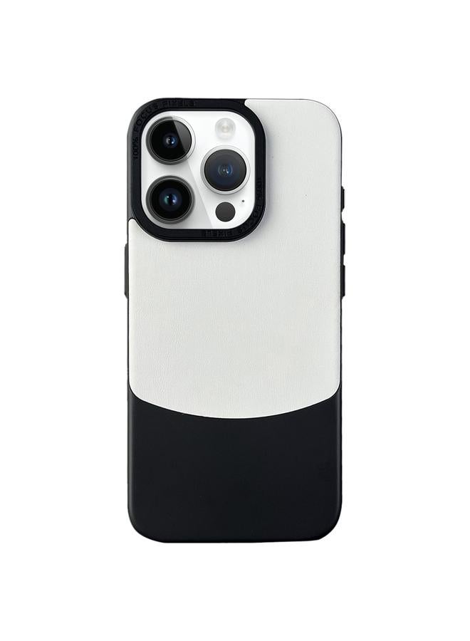 اس-توب جراب لهاتف iPhone 14 Pro Max مصنوع من جلد نابا PC + جراب هاتف من الجلد - Image 1