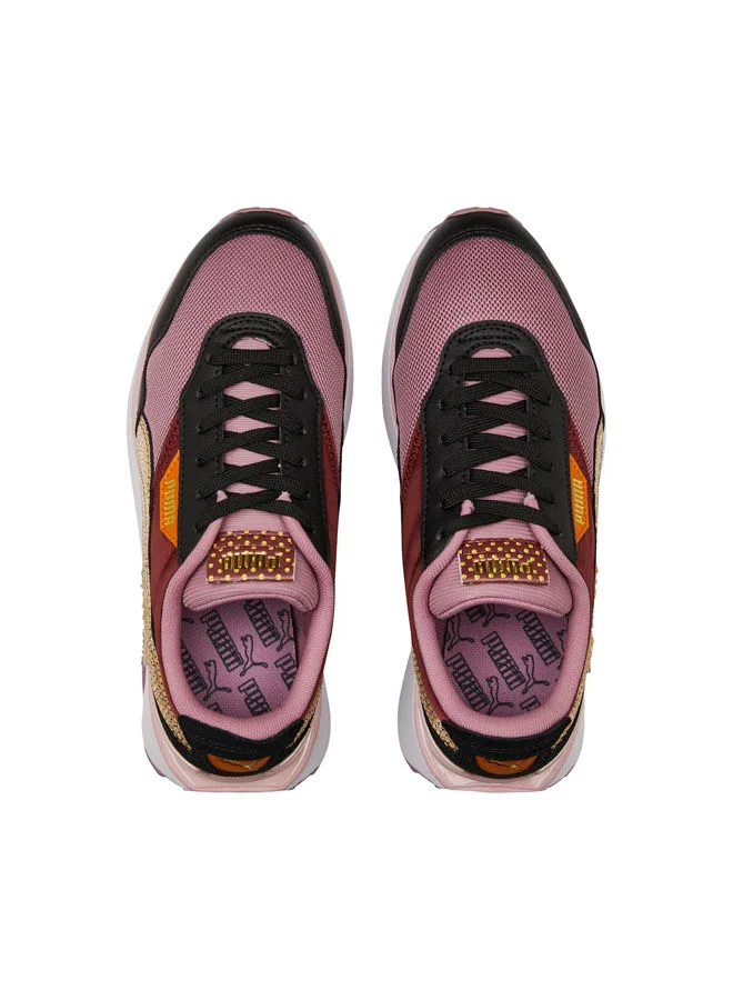 PUMA Girls Cruise Rider Boho Gleam Sneakers