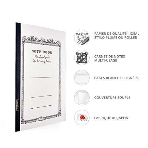 Apica Notebook CD15 White - 7"x10" - Image 2