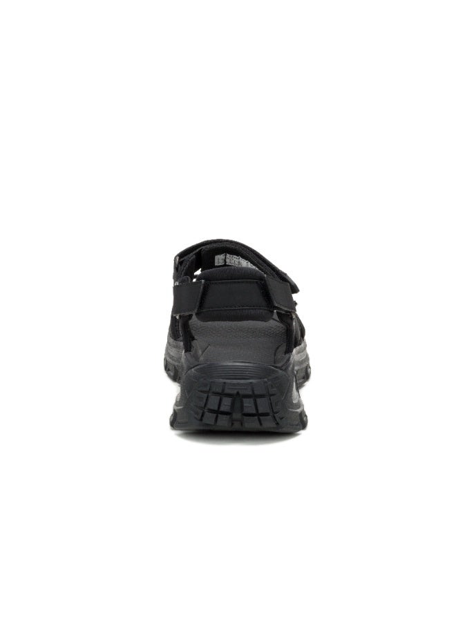 CATERPILLAR CAT Criterion 2 Strap Black Men’s Sandal – PU‑Coated Suede, Soft EVA Comfort Footbed, Stretch Lining, Durable T1419 Rubber Outsole - Image 5