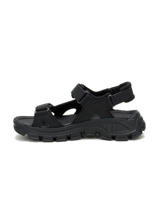 CATERPILLAR CAT Criterion 2 Strap Black Men’s Sandal – PU‑Coated Suede, Soft EVA Comfort Footbed, Stretch Lining, Durable T1419 Rubber Outsole - Image 4
