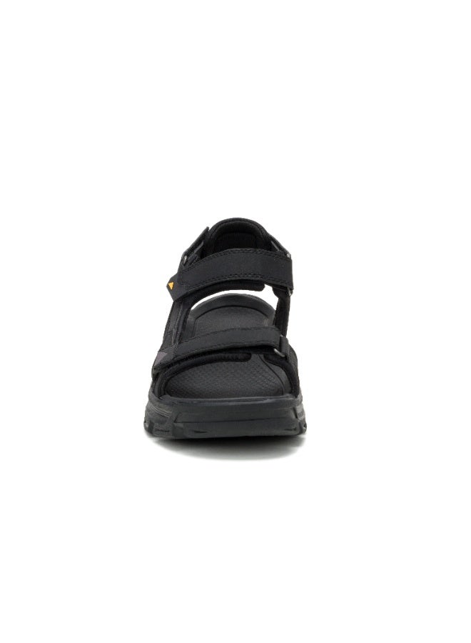 CATERPILLAR CAT Criterion 2 Strap Black Men’s Sandal – PU‑Coated Suede, Soft EVA Comfort Footbed, Stretch Lining, Durable T1419 Rubber Outsole - Image 3