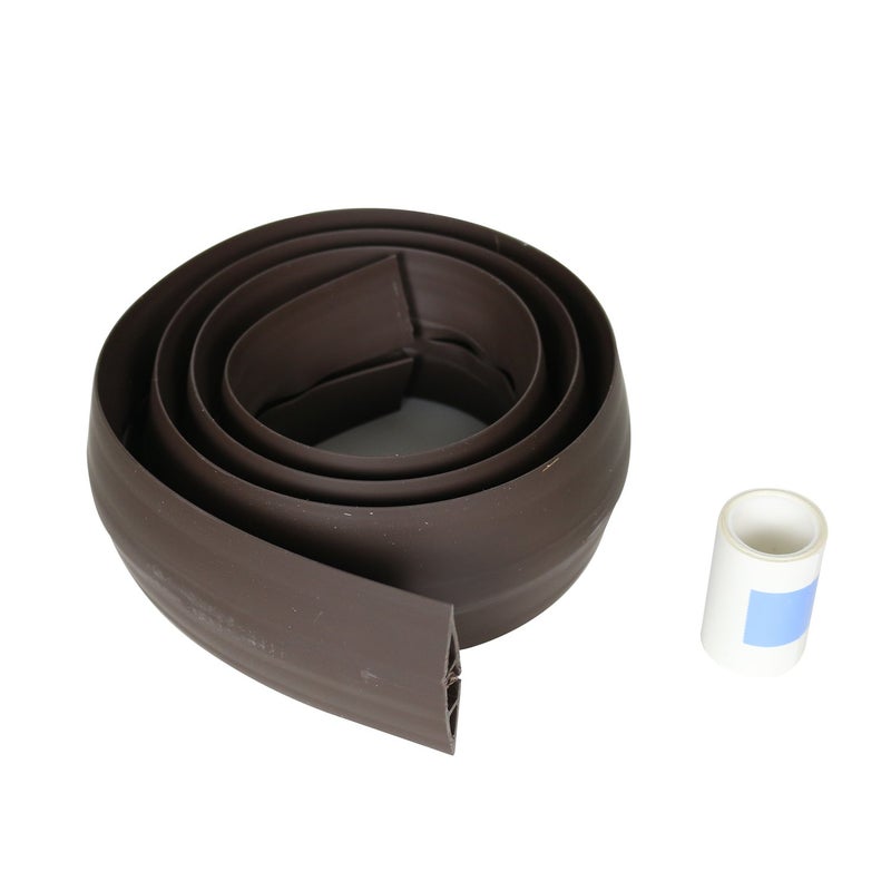 WIREMOLD Legrand Wiremold CDB-5 Corduct 5 Foot Cord Cover for Floors, Holds 1 Cord or Cable, Brown (1 Pack) - Image 5