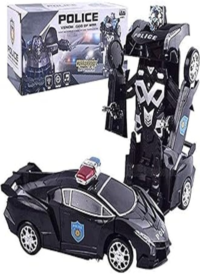 Generic - Mini robots transforming model vehicles car - Image 1
