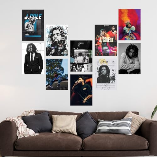 Wallgasm J Cole - Set of 8, 8x12 inch (A4 Size) 300 GSM | Rap,Music,Rapper,Poster for Room, Aesthetic Room Decor Item (J Cole) - Image 2