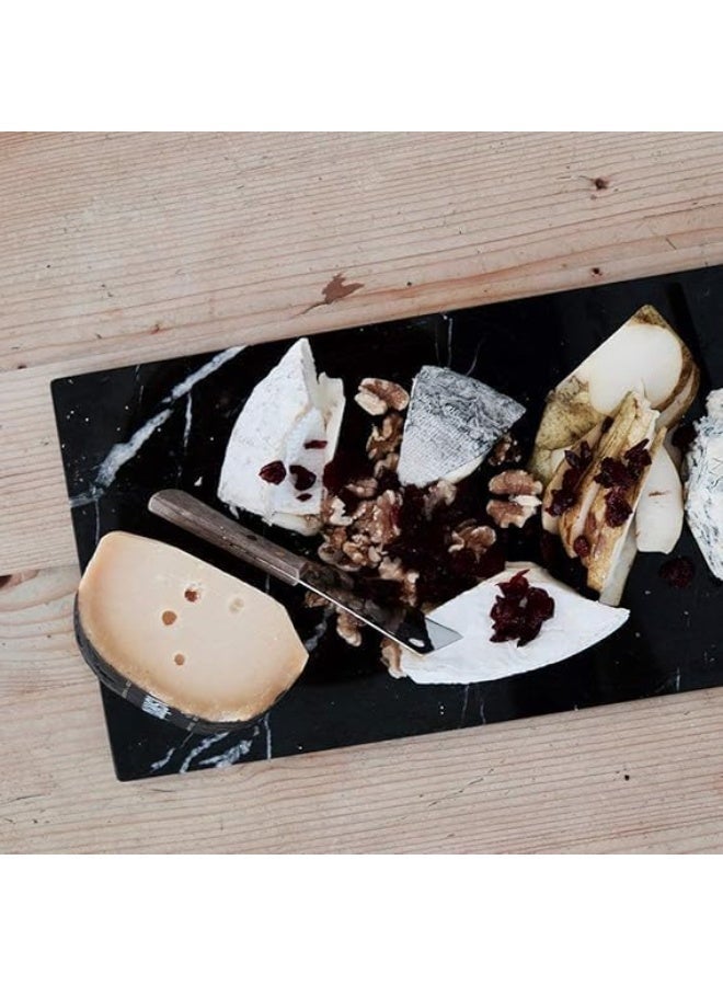 الجنة اليومية لوح تقطيع من الرخام الطبيعي الأسود ماركينا، 40 طول × 23 عرض × 2 ارتفاع سنتيمتر - Image 5