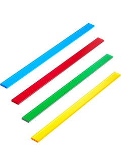 Henoyso Mahjong Tile Pushers 16.3 Inch Colored Acrylic Mahjong Pushers Set Of 4 For Playing Mahjong Game 4 Colors  - Image 1