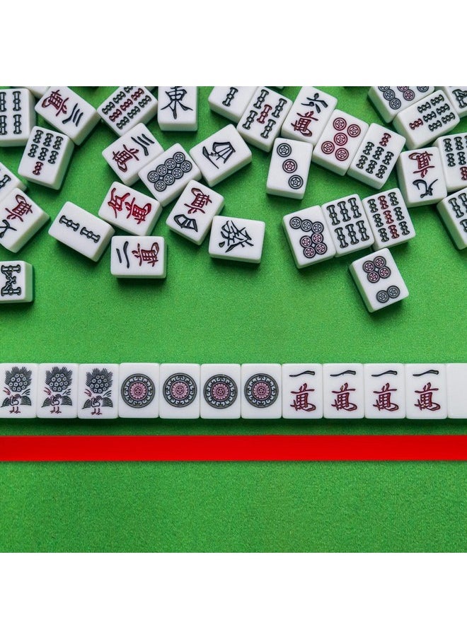 Henoyso - Mahjong Tile Pushers 16.3 Inch Colored Acrylic Mahjong Pushers Set Of 4 For Playing Mahjong Game 4 Colors - Image 1