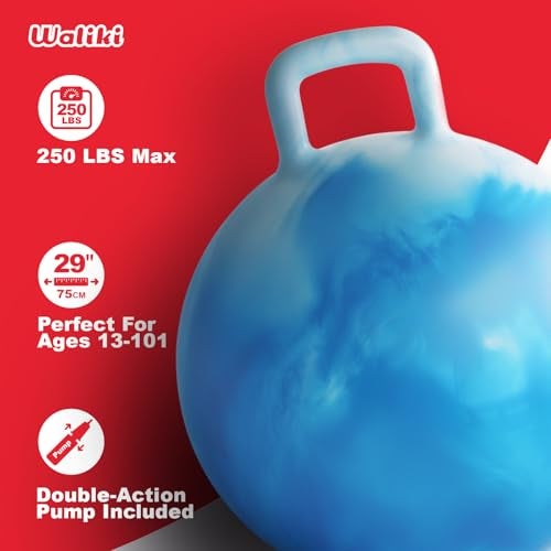 WALIKI Hopper Ball | Hippity Hop | Jumping Hopping Ball | Sit (Ages: 16-101 (29"/75CM)) - Image 4