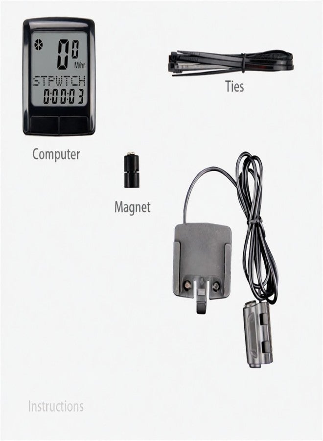 SUNDING Multifunctional Waterproof Bicycle Computers LCD Display Screen Outdoor Riding Cycling Speedometer Mountain Bike Bicycle Practical Equipment - Image 5