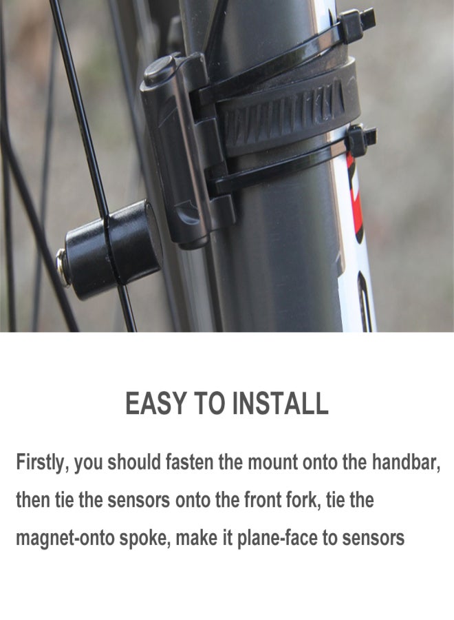 SUNDING Multifunctional Waterproof Bicycle Computers LCD Display Screen Outdoor Riding Cycling Speedometer Mountain Bike Bicycle Practical Equipment - Image 3