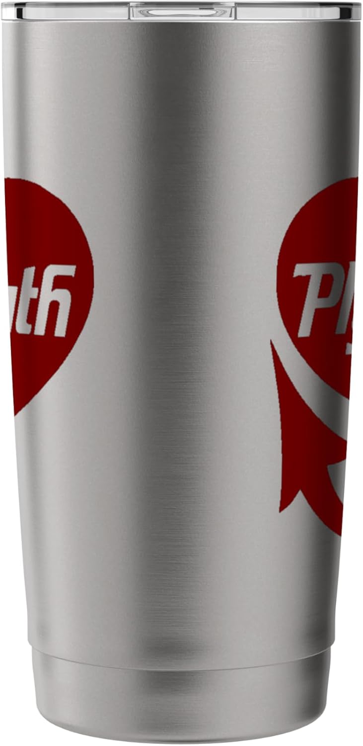 Chrysler Plymouth Devil Tail Heart Stainless Steel Insulated Tumbler - Image 4