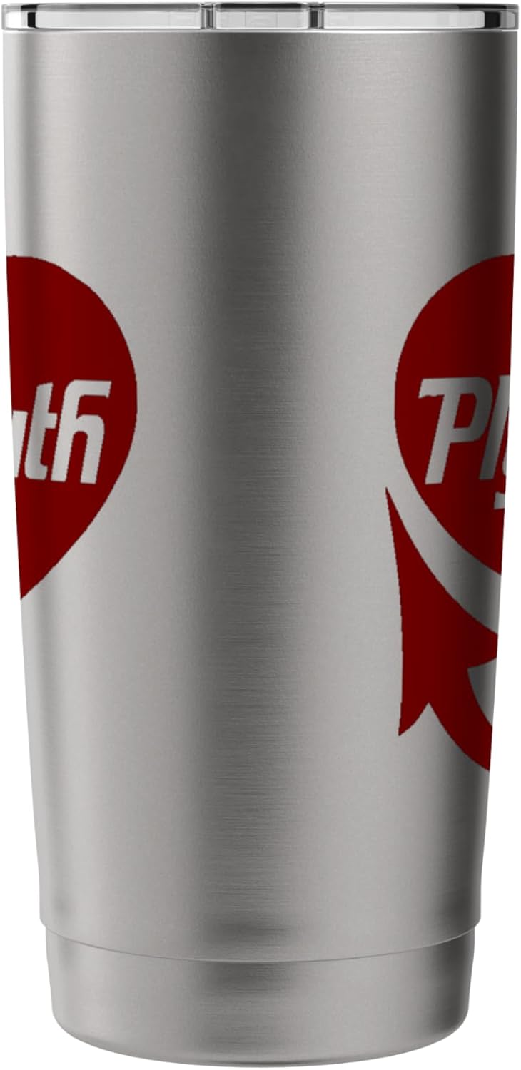 Chrysler Plymouth Devil Tail Heart Stainless Steel Insulated Tumbler - Image 2