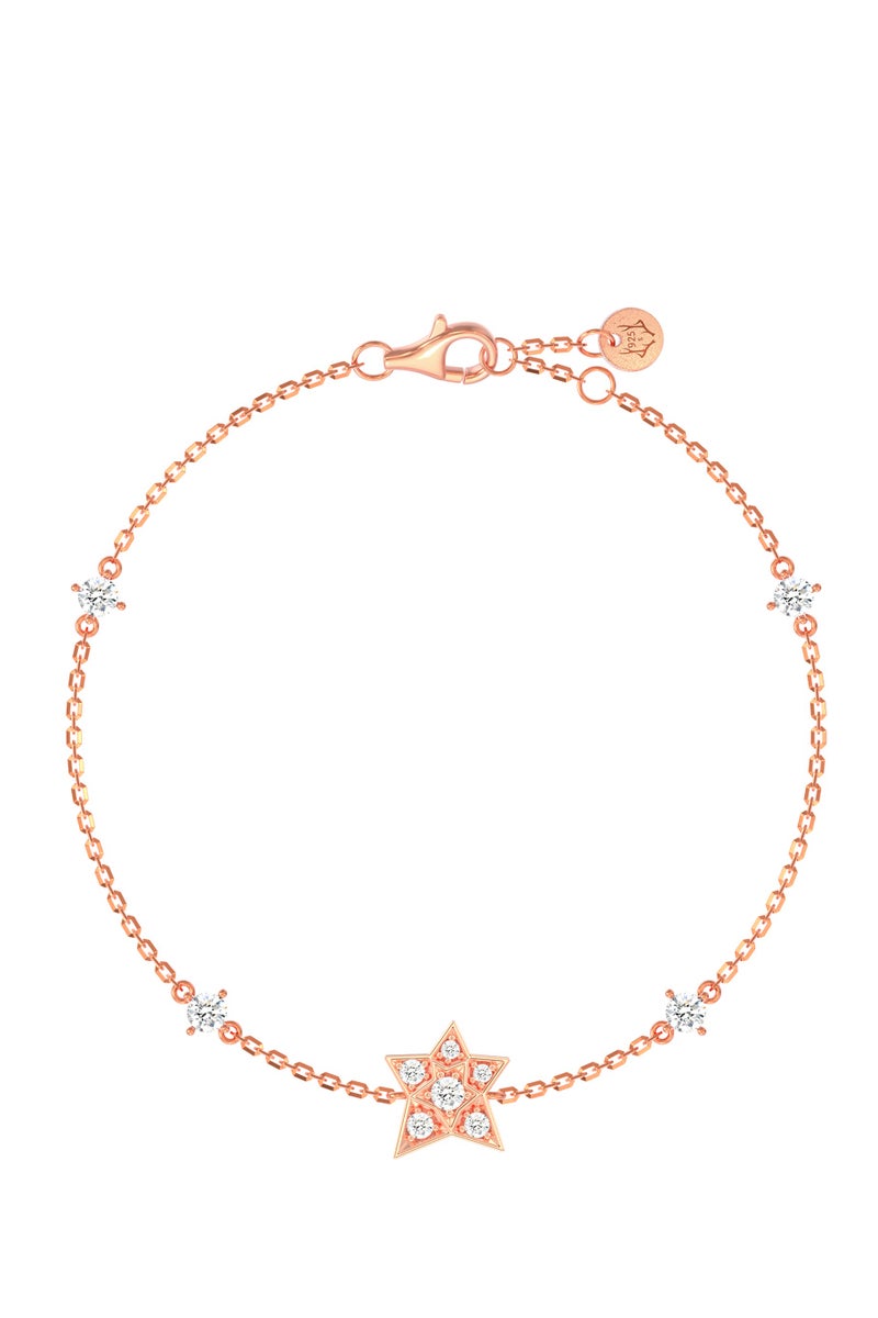 AWNL North Star Charm Women's Bracelet with CZ Diamonds and 925 Sterling Silver Gift for Wife Girlfriend Mother - Image 5