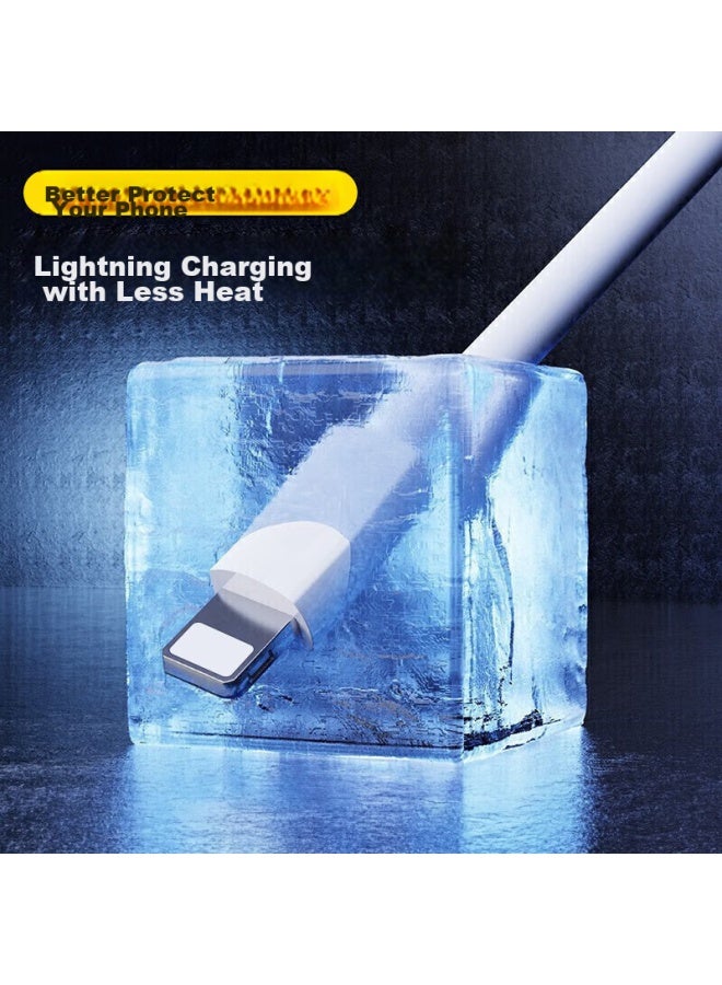 KOVOL Apple Charging Cable, Pd20/30w Fast Charging Cable, Type-c To Lightning Data Cable, For Iphone 14/13/12 Pro Max, Ipad - Image 4