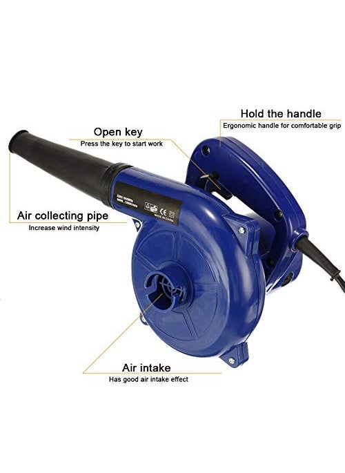 Mawson Mawson 450W600 W 70 MilesHour Unbreakable Plastic Electric Air Blower Dust PC Vacuum Cleaner with Dust Mask Standard Size Color As per avaibility  - Image 2