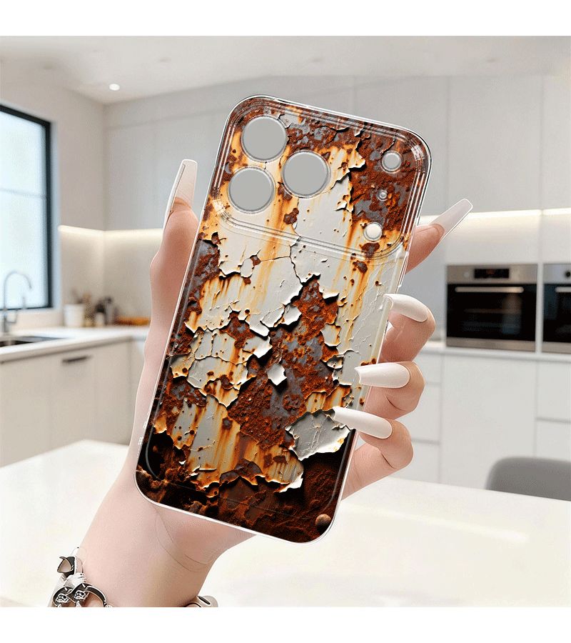 Vintage Distressed Phone Case Mixed Color 1 For iPhone 7 Plus 8 Plus - Image 2