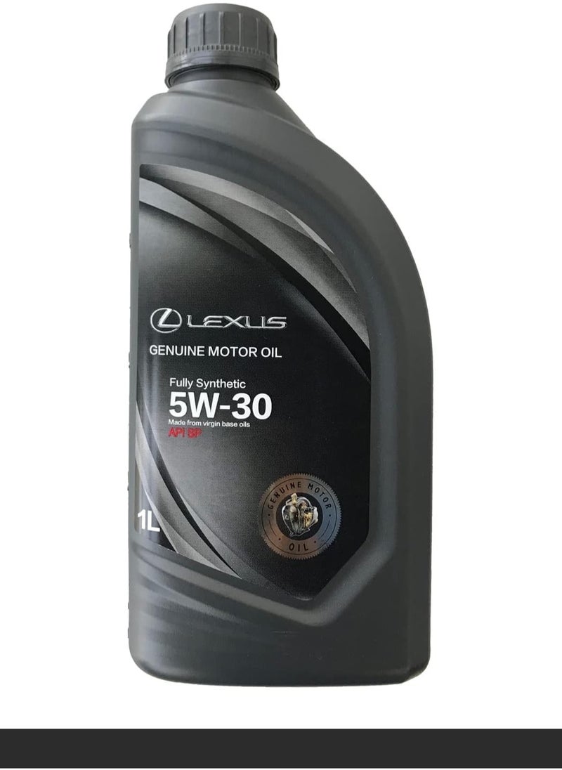 ليكساس زيت محركات لكزس 5W-30 تخليقي بالكامل – API SP أداء فائق وحماية طويلة الأمد للمحرك / ( كرتون 12عبوة * 1 لتر )  - Image 2