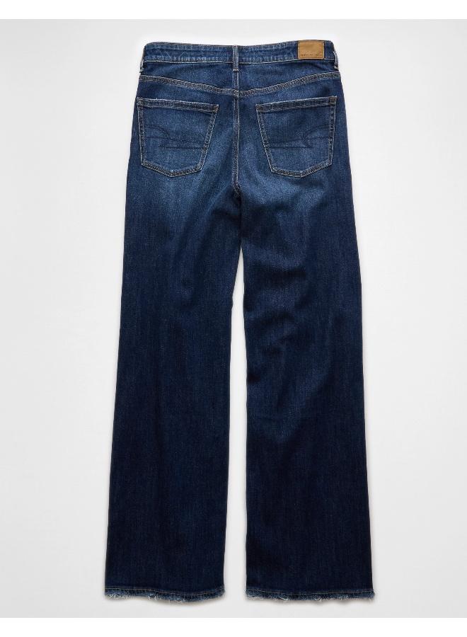 American Eagle AE Dreamy Drape Stretch Super High-Waisted Baggy Wide-Leg Jean - Image 2