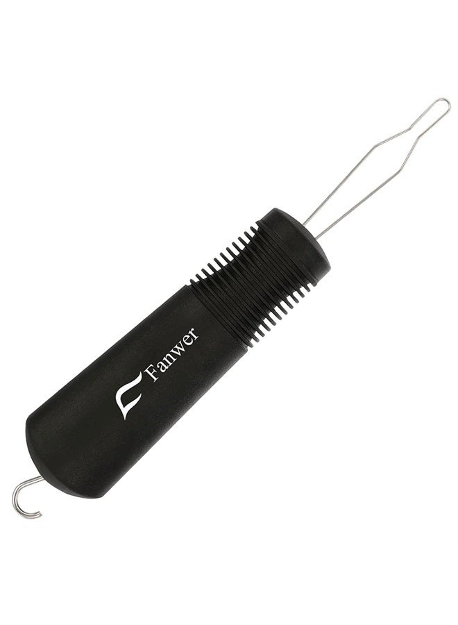 Fanwer Button Hook and Zipper Pull One Hand Buttons aids Button Assist Device - Image 1