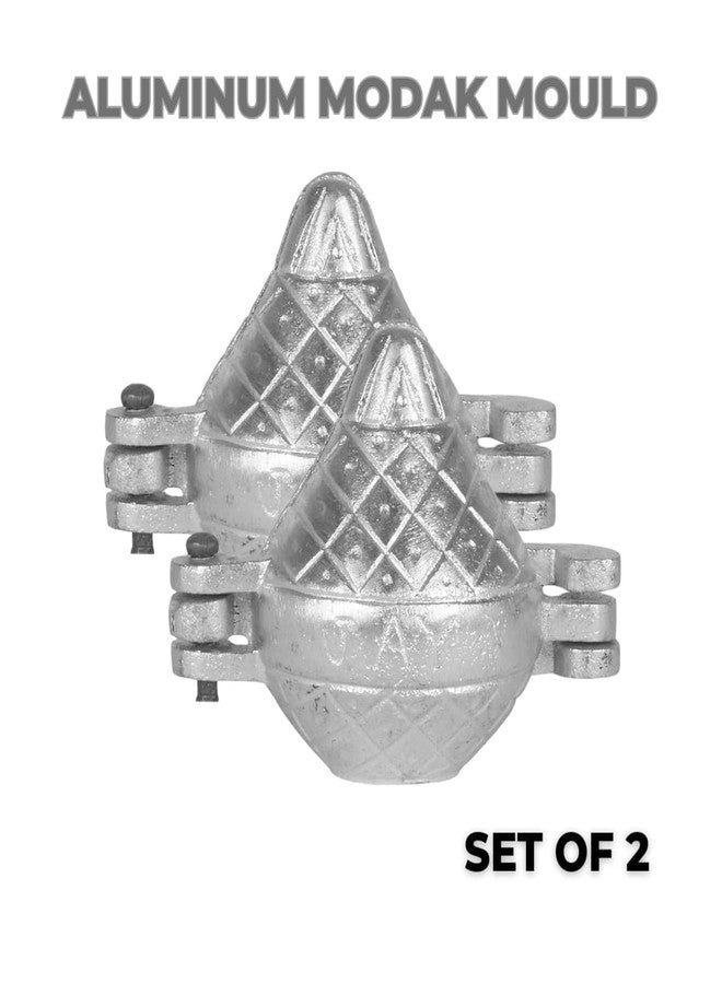 Srinika Modak Maker Tool for Easy Preparation of Traditional Sweets | Ergonomic Modak Mould for Home Use | Quick & Uniform Shaping for Ganesh Chaturthi & Festive Cooking (Pack of 2) - Image 3