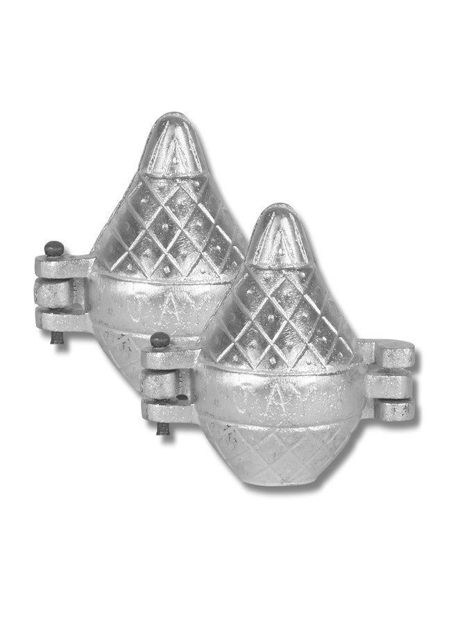Srinika Modak Maker Tool for Easy Preparation of Traditional Sweets | Ergonomic Modak Mould for Home Use | Quick & Uniform Shaping for Ganesh Chaturthi & Festive Cooking (Pack of 2) - Image 1