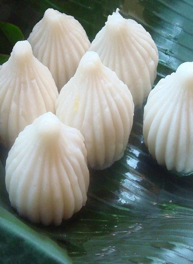 Srinika Modak Maker Tool for Easy Preparation of Traditional Sweets | Ergonomic Modak Mould for Home Use | Quick & Uniform Shaping for Ganesh Chaturthi & Festive Cooking (Pack of 2) - Image 2