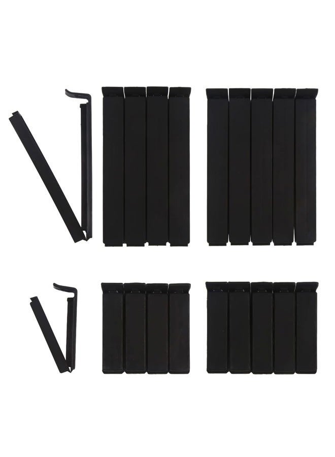 DIYASY Food Bag Clips,30 Pack Plastic Snack Sealing Clip for Food Storage & Packages Assorted Sizes - Image 1