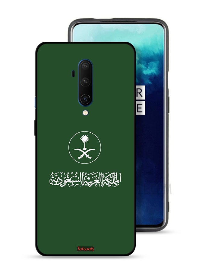 Tolwak OnePlus 7T Pro 5G Protective Case Cover Kingdom Of Saudi Arabia Sign Vector Art - Image 1