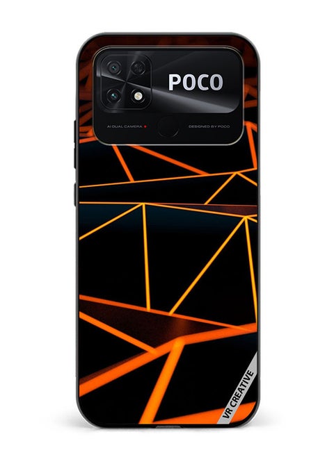 Protective Case Cover For Xiaomi Poco C40 Layer Design Multicolour