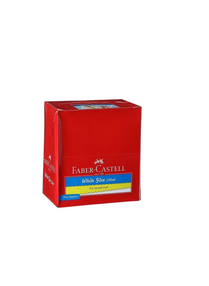 FABER-CASTELL غراء، 250 مل أبيض - Image 3