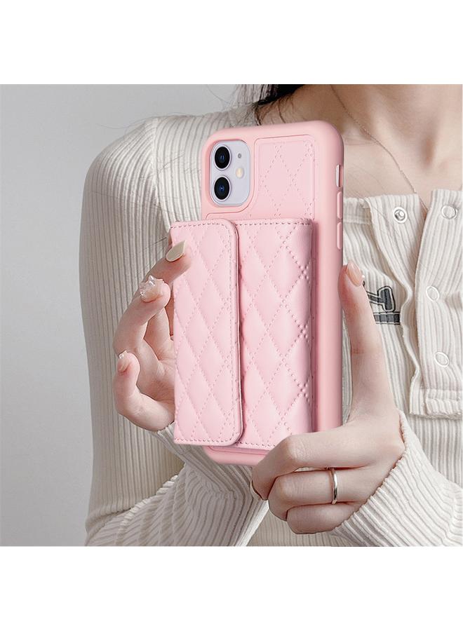 اس-توب جراب هاتف iPhone 11 من الجلد بتصميم معيني أفقي - Image 2