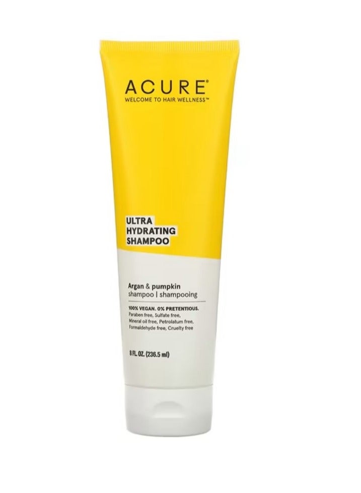 أكيور شامبو فائق الترطيب بزيت الأرغان والقرع 8 أونصة سائلة 236.5 مل