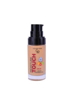 Golden Rose GR MOISTURE TOUCH LIQUID FOUNDATION SPF 20 NO: 107  - Image 2