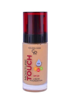 Golden Rose GR MOISTURE TOUCH LIQUID FOUNDATION SPF 20 NO: 107  - Image 1