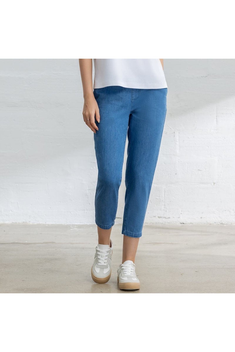 GIORDANO Women's Blue Denim Jeans - Image 2