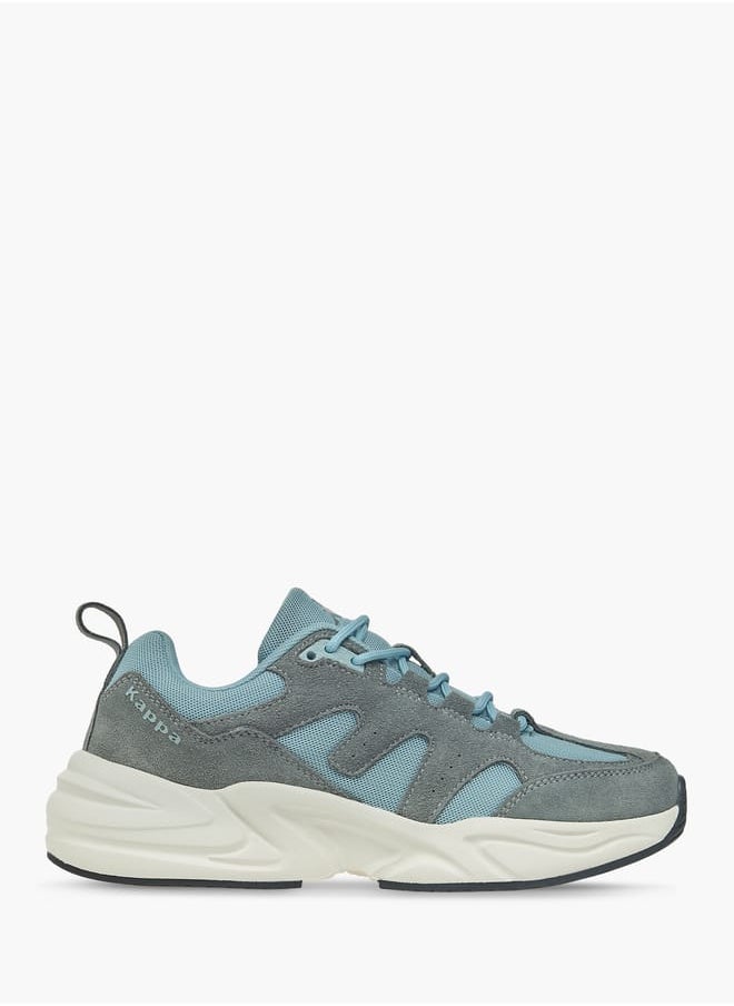 Kappa Womens Panelled  Lace-Up Sports Shoes with Pull Tab  - Image 3