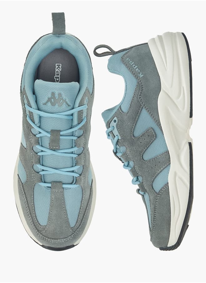 Kappa Womens Panelled  Lace-Up Sports Shoes with Pull Tab  - Image 2